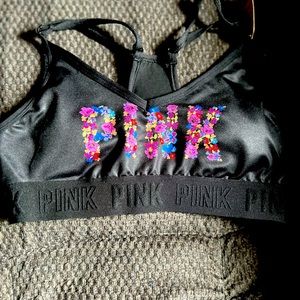 Pink Active sports bra